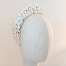 Load image into Gallery viewer, Bridal Tiara | Sampaguita Full Tiara (Next slot: October 2023)